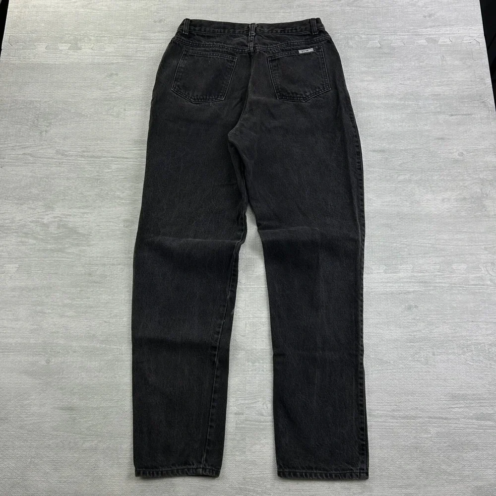 Vintage 90s Blue‎ Zone Jeans Size 32x34 Black Dark Wash Pants 476Y2073